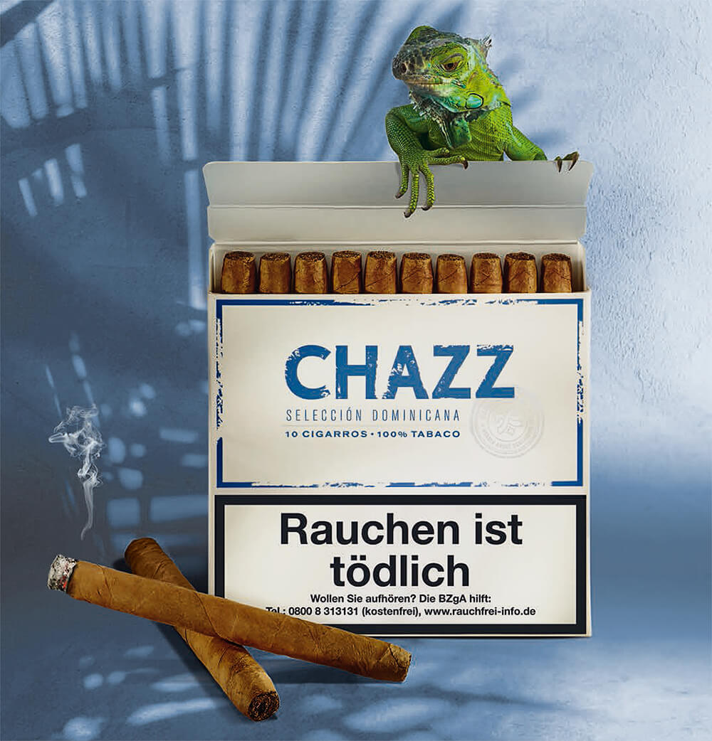 CHAZZ cigarros packshot
